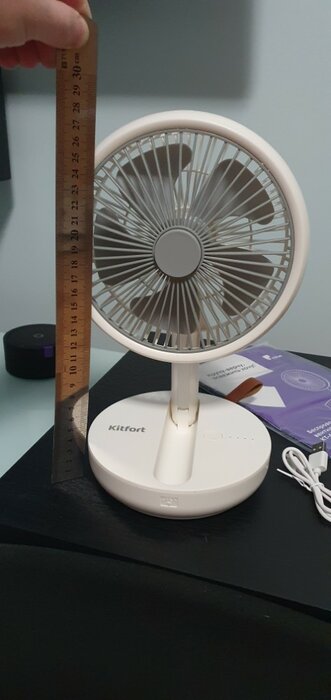 Портативный вентилятор Kitfort KT-403 - фото № 5 от пользователя  anonymous