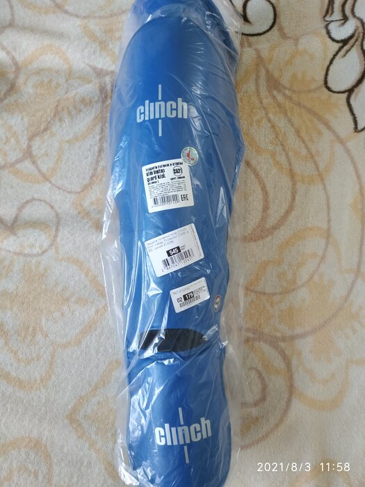 Шингарды Clinch Shin Instep Protector C508, р. XS, красный - фото № 1 от пользователя  Илья Барановских