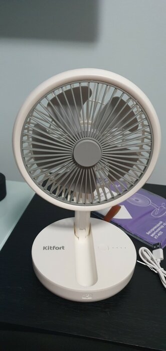 Портативный вентилятор Kitfort KT-403 - фото № 4 от пользователя  anonymous
