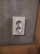 4 шт. Systeme Electric AtlasDesign Белый, Розетка двойная с заземлением ...