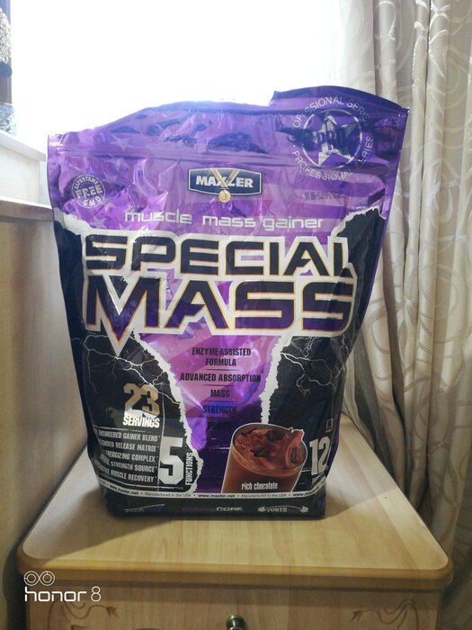 Гейнер Maxler Special Mass Gainer, ванильное мороженое, 2730, 11 - фото № 1 от пользователя  Рамазан И.