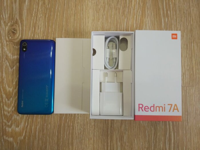 Смартфон Xiaomi Redmi 7A 2/16 ГБ, матовый черный - фото № 1 от пользователя  anonymous