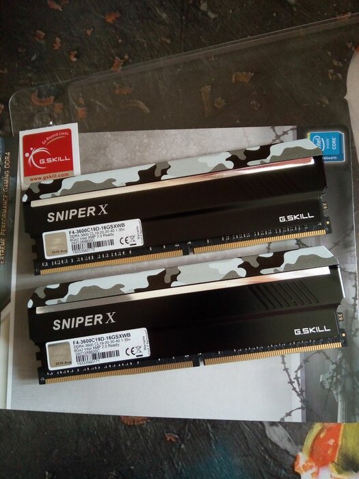 Operativnaya Pamyat 8 Gb 2 Sht G Skill F4 3600c19d 16gsxwb 4 Otzyva O Tovare Na Yandeks Markete