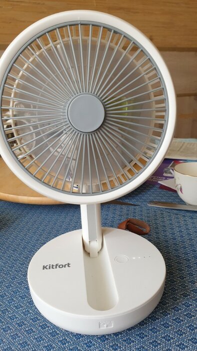 Портативный вентилятор Kitfort KT-403 - фото № 1 от пользователя  Elena Petrenko