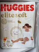 Huggies Elite Soft Diapers 5 12-22 kg 28 pcs ᐈ Buy at a good price from  Novus