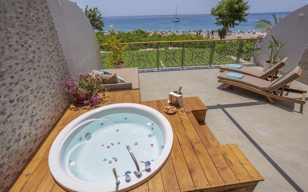 Kassandra Boutique Hotel пляж