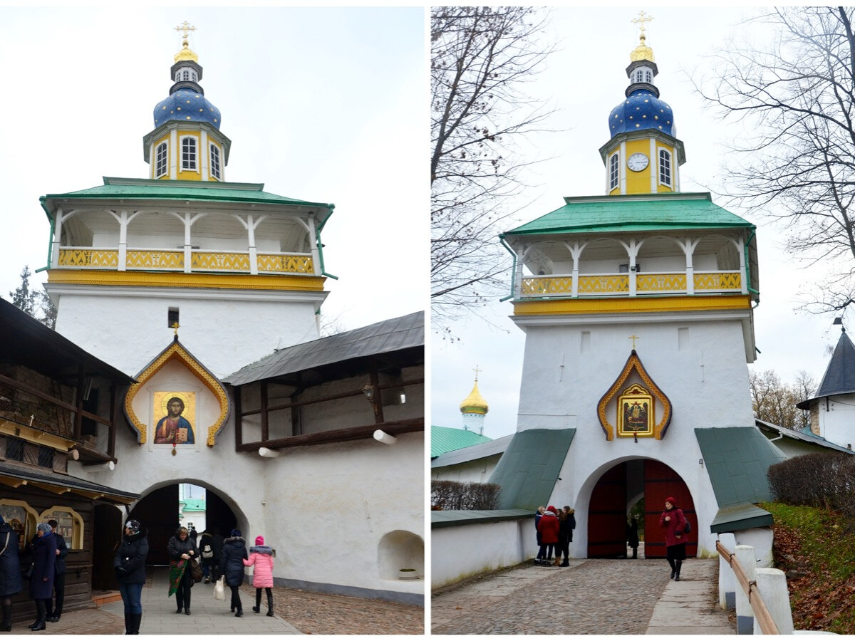 Петровская башня со Святыми вратами.