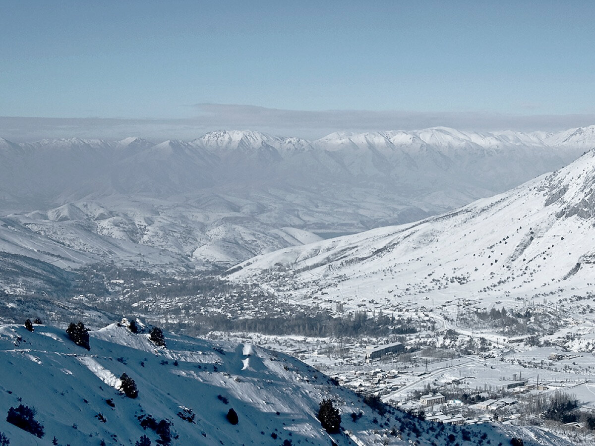 При внетрассовом катании в Чимгане необходимо соблюдать особую осторожность.