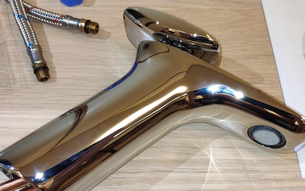 Смеситель с коротким изливом AM.PM Gem F90A10000 - купить c доставкой по СПб Инт