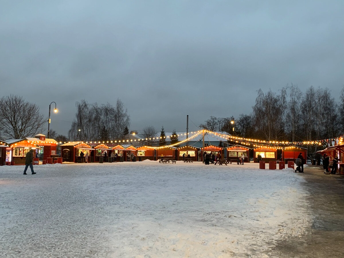 Так выглядит ярмарка в конце ноября