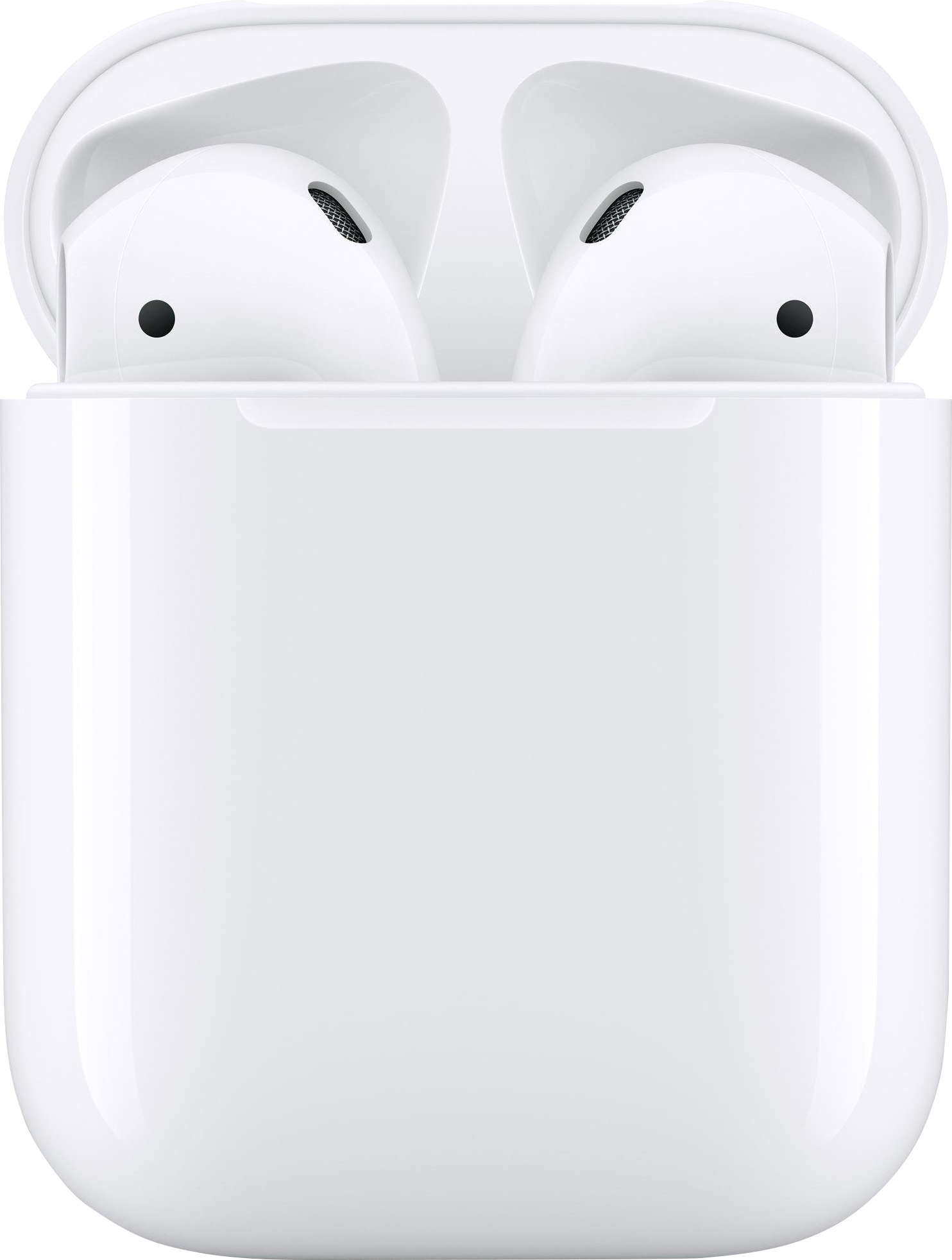 Беспроводные наушники Apple AirPods 2 с зарядным футляром MV7N2, белый