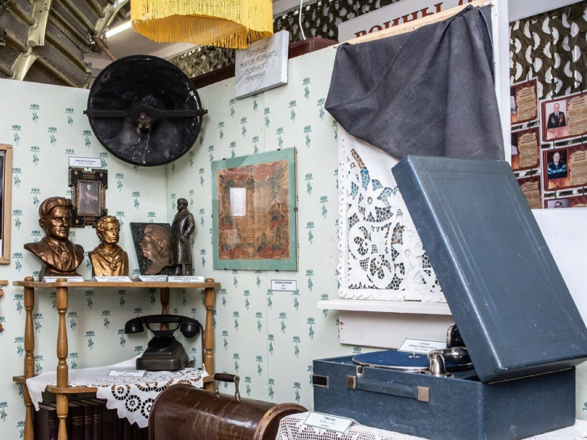 В музее истории города.