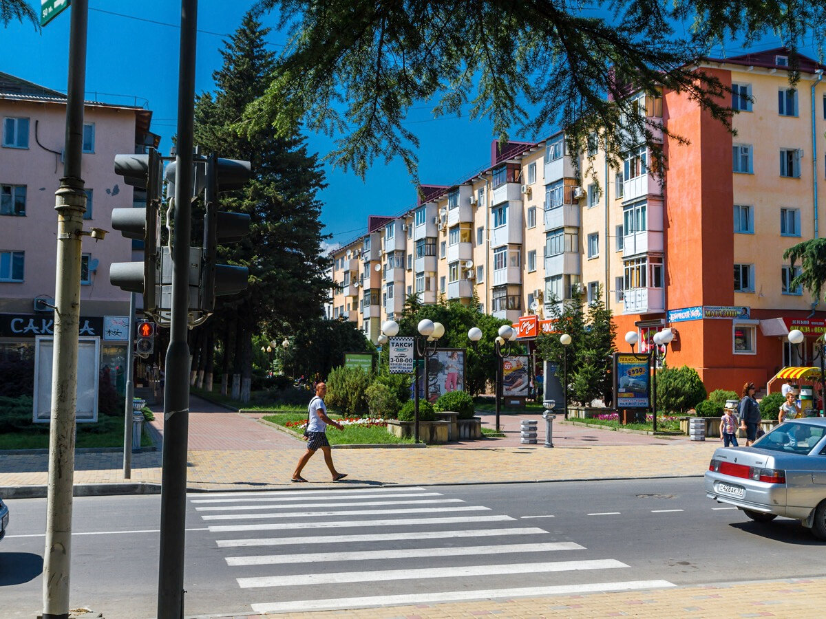 Жилой квартал в Туапсе © Максим Улитин/CC BY 3.0