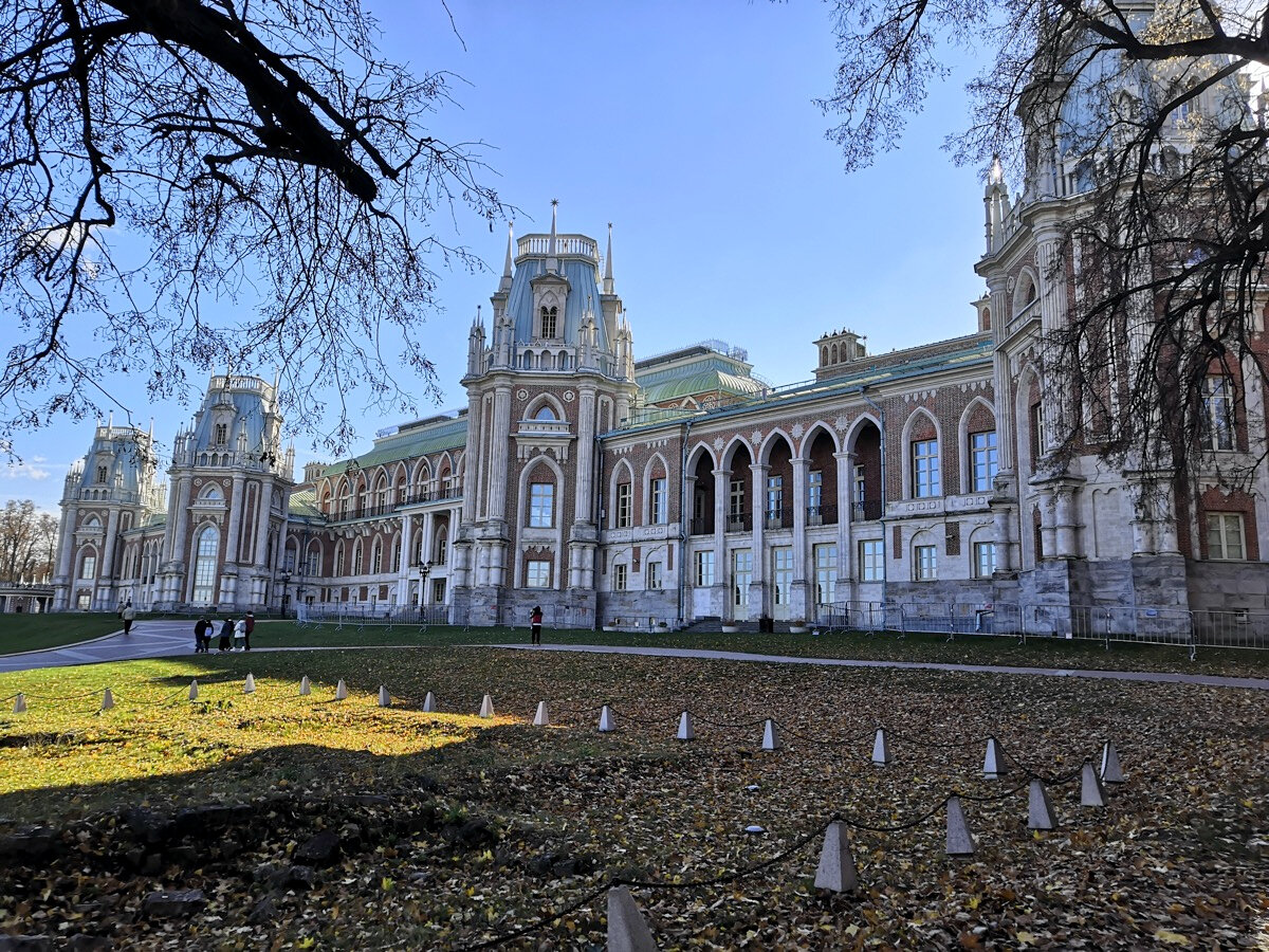 Большой и Малый дворцы, Оперный дом, оранжереи и Хлебный дом открыты для посетителей как музеи и как творческие площадки