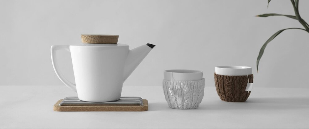 5 чайников с ситечком