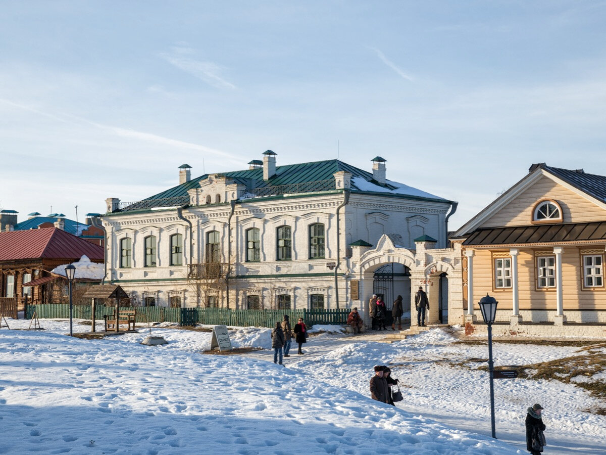Свияжск построили при Иване Грозном.