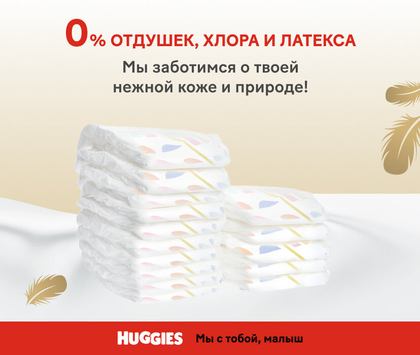 Huggies Elite Soft Diapers 5 12-22 kg 28 pcs ᐈ Buy at a good price from  Novus