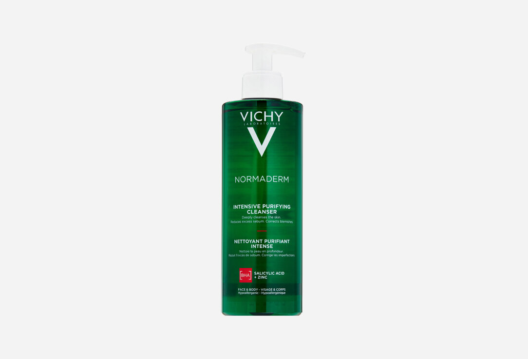 Очищающий гель для умывания VICHY, NORMADERM PHYTOSOLUTION 400мл