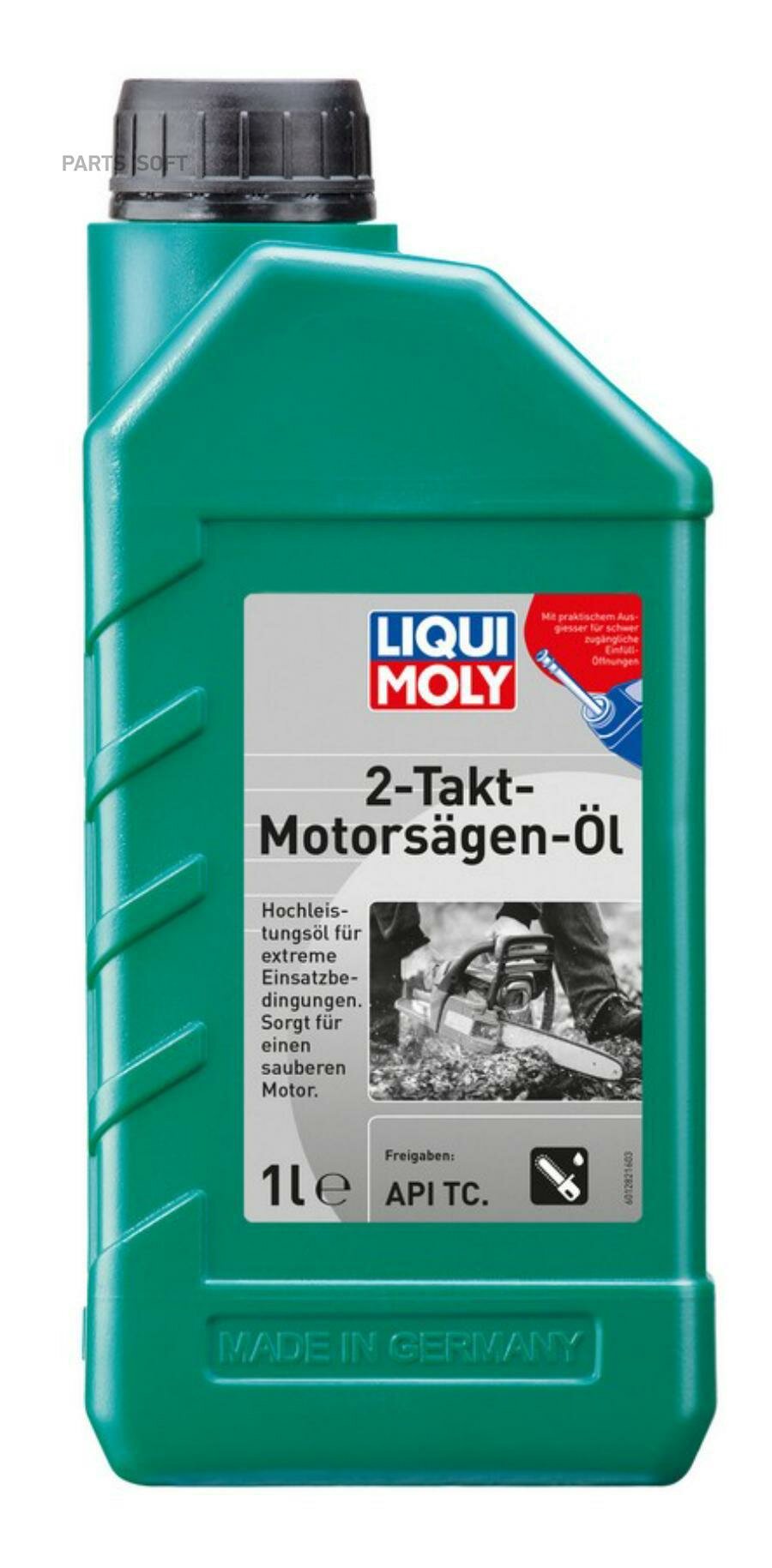 LIQUI MOLY 1282 Мин. мот.масо д/2-т.бензопи и газонокосиок 2-Takt-Motorsagen-Oil TC (1)