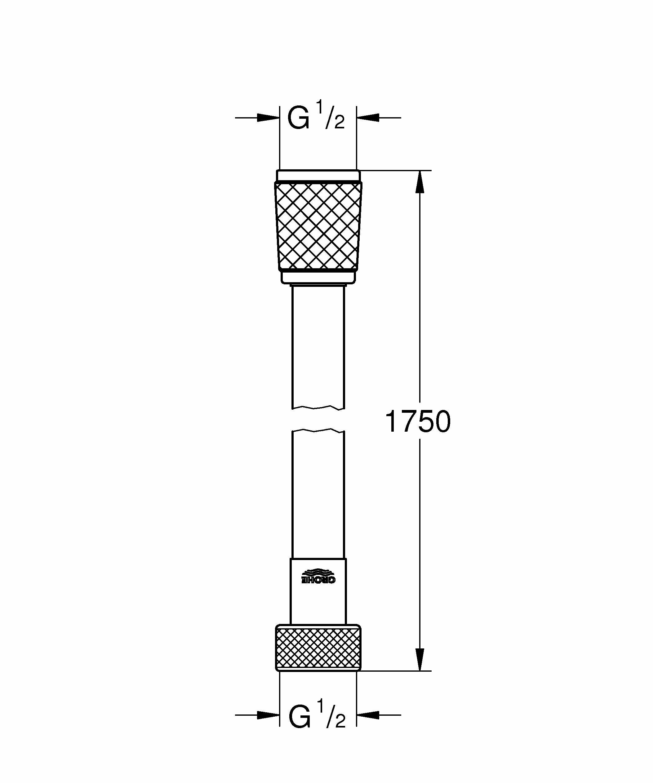 Шланг для душа Grohe Relexaflex 45992001