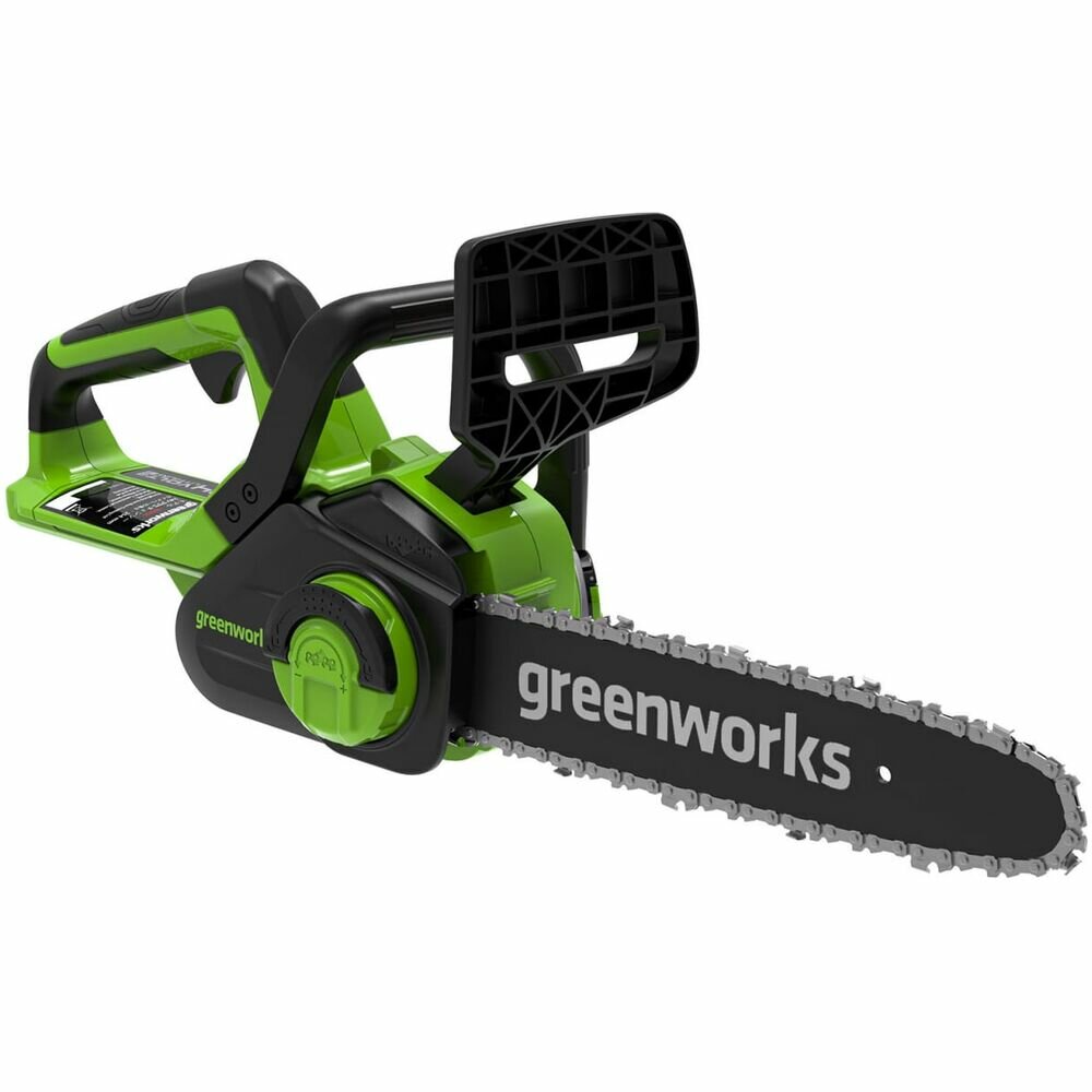 Цепная пила аккумуляторная Greenworks Арт. 2007707UB 24V 25см c АКБ 4Ач и ЗУ