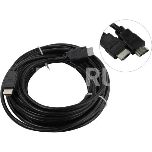 Кабель SmartBuy HDMI - HDMI ver.1.4b 2 фильтра черный 10 м