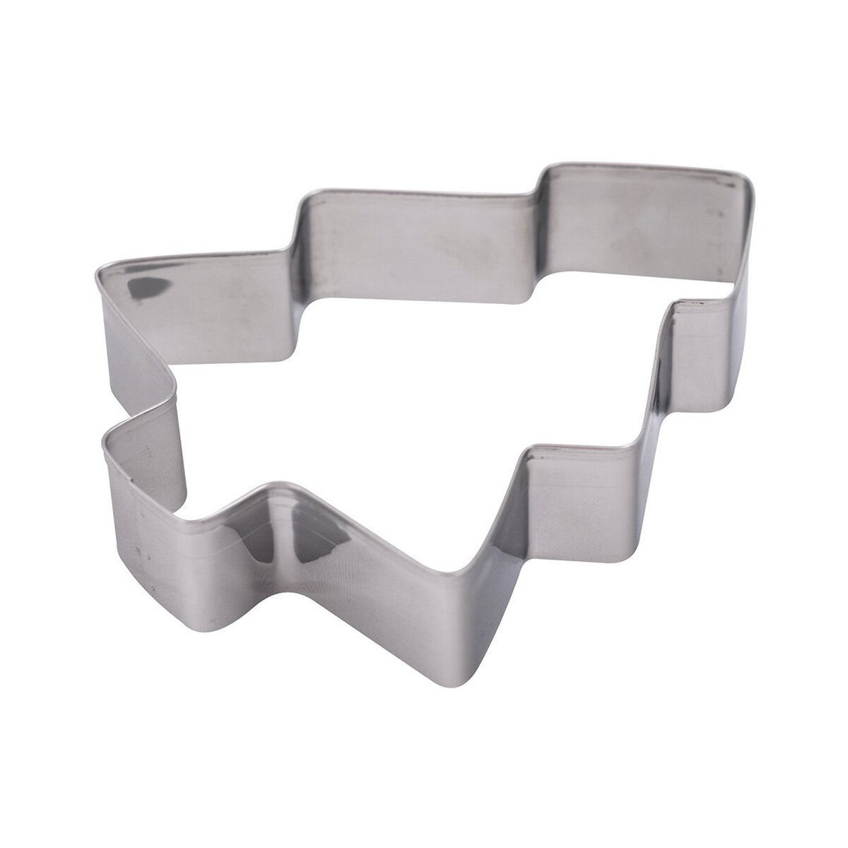 фото Форма кулинарная Мультидом Елка, нержавеющая сталь, 13,5 x 10,5 x 2,5 см