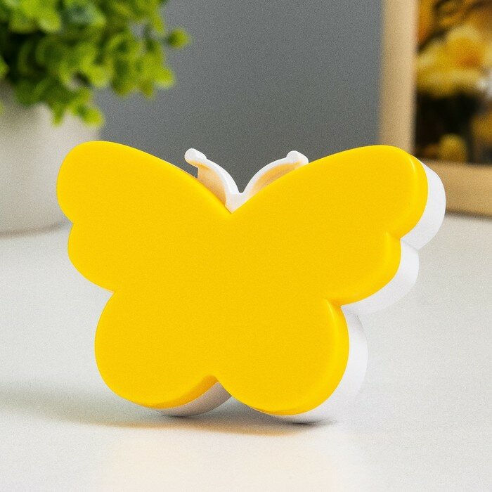 фото Ночник "Бабочка" LED 1Вт желтый 9х6х6 см RISALUX