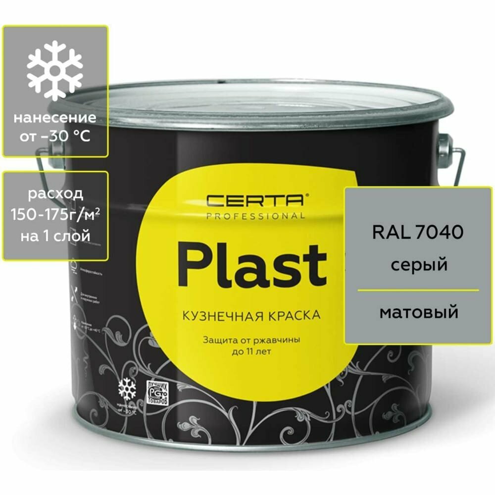 Краска Certa PLAST