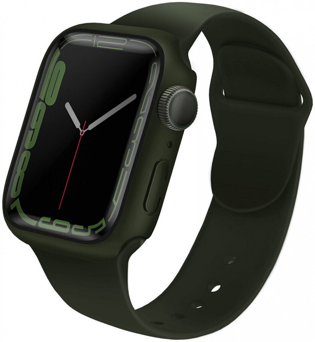    Uniq Legion +9H Curved glass  Apple Watch 7 45  Green
