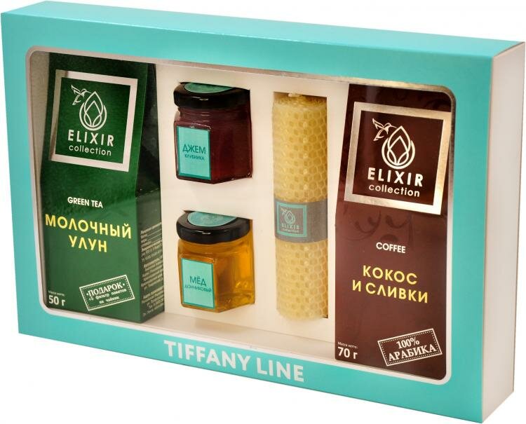 Подарочный набор Elixir Collection Tiffany Line 600 гр Упаковка 1 шт
