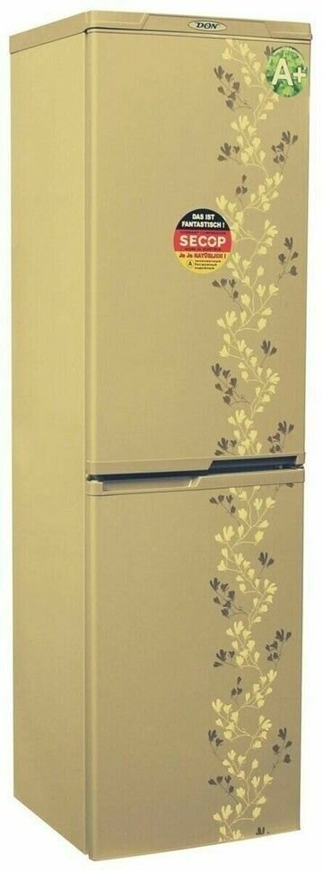 Холодильник DON R-297 ZF золотой цветок 365л - фотография № 3