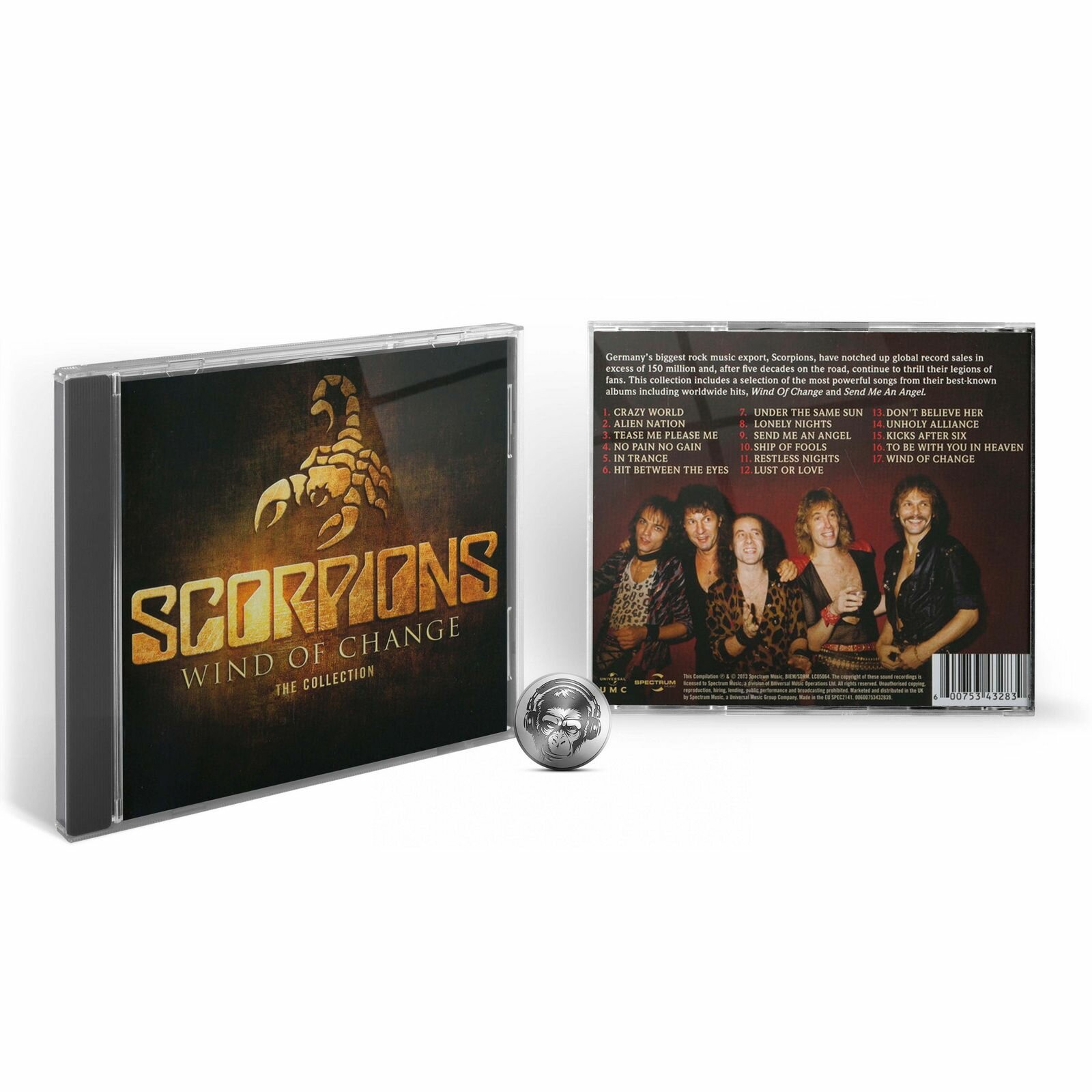 Scorpions - Wind Of Change: The Best Of (1CD) 2013 Universal, Jewel Аудио диск