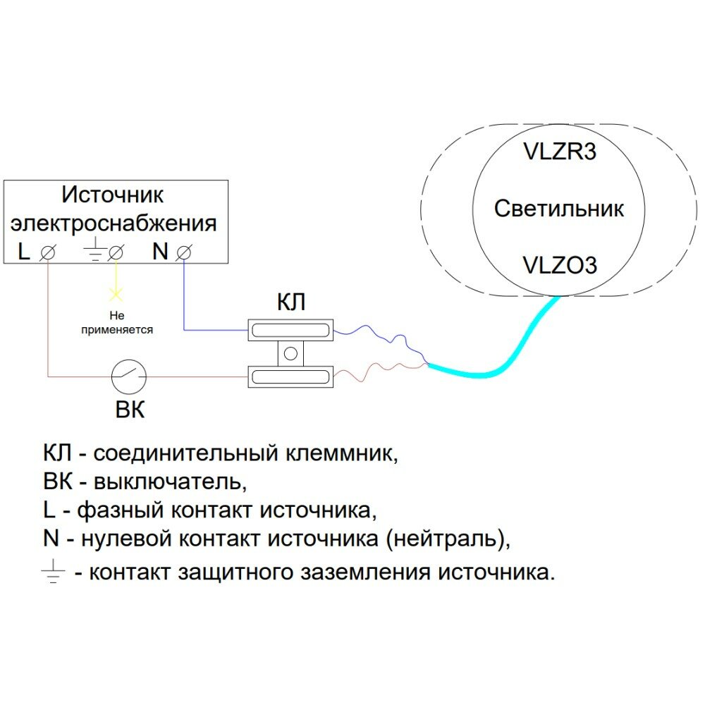 Светильник VKL ЖКХ 20 Вт LED 6500 К IP65 овал - фотография № 6