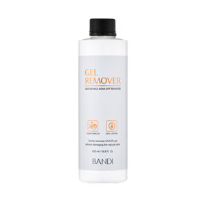 Жидкость для снятия гелевых покрытий BANDI Gel Remover, 500 мл