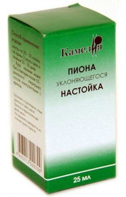 Пиона уклоняющегося настойка фл.