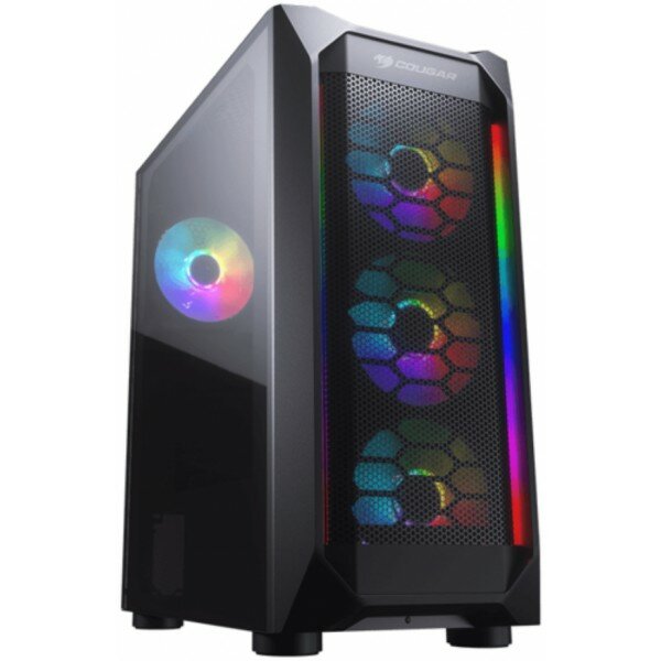 Корпус Cougar MX410 Mesh-G RGB. ATX. Black