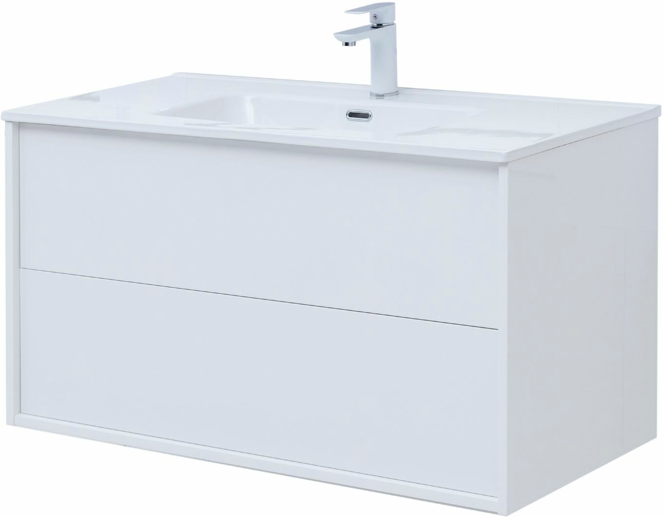 Тумба под раковину Aquanet Lino 80 00287542 - фото №4