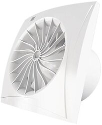 Вытяжной вентилятор Leptonika МОдерн D100 мм 25 дБ 97 м3/ч обратный клапан цвет белый