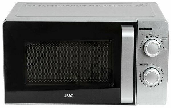Микроволновая печь JVC 20 литров с таймером на 30 минут 6 уровней мощности авторазмораживание 700 Вт
