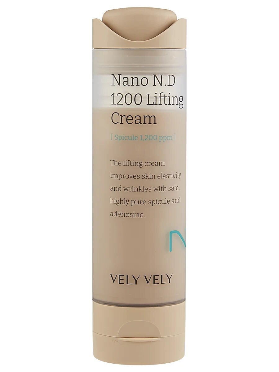 Лифтинг-крем c нано-иглами спикулы Vely Vely Nano Needle 1200 Lifting Cream 50 мл