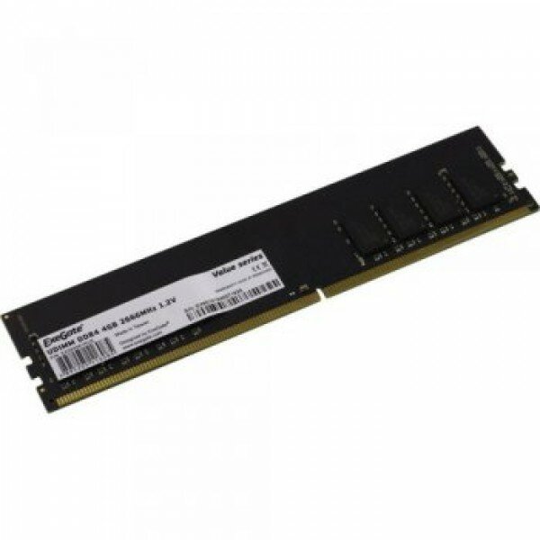 Модуль памяти ExeGate Value DIMM DDR4 4GB (PC4-21300) 2666MHz