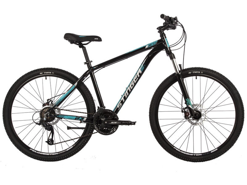 Горный велосипед Stinger Element Evo SE 27.5, год 2022, ростовка 20, цвет Черный