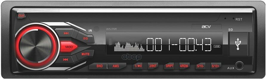 Магнитола Автомобильная 1Din Acv ACV арт. AVS-1712R