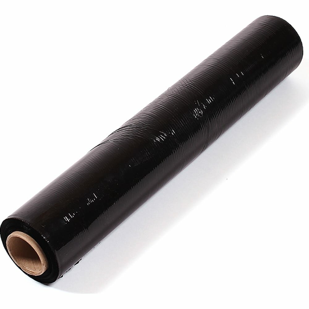 фото Стрейч-пленка пакполимер первый сорт черная 500мм 1200гр 23мкм