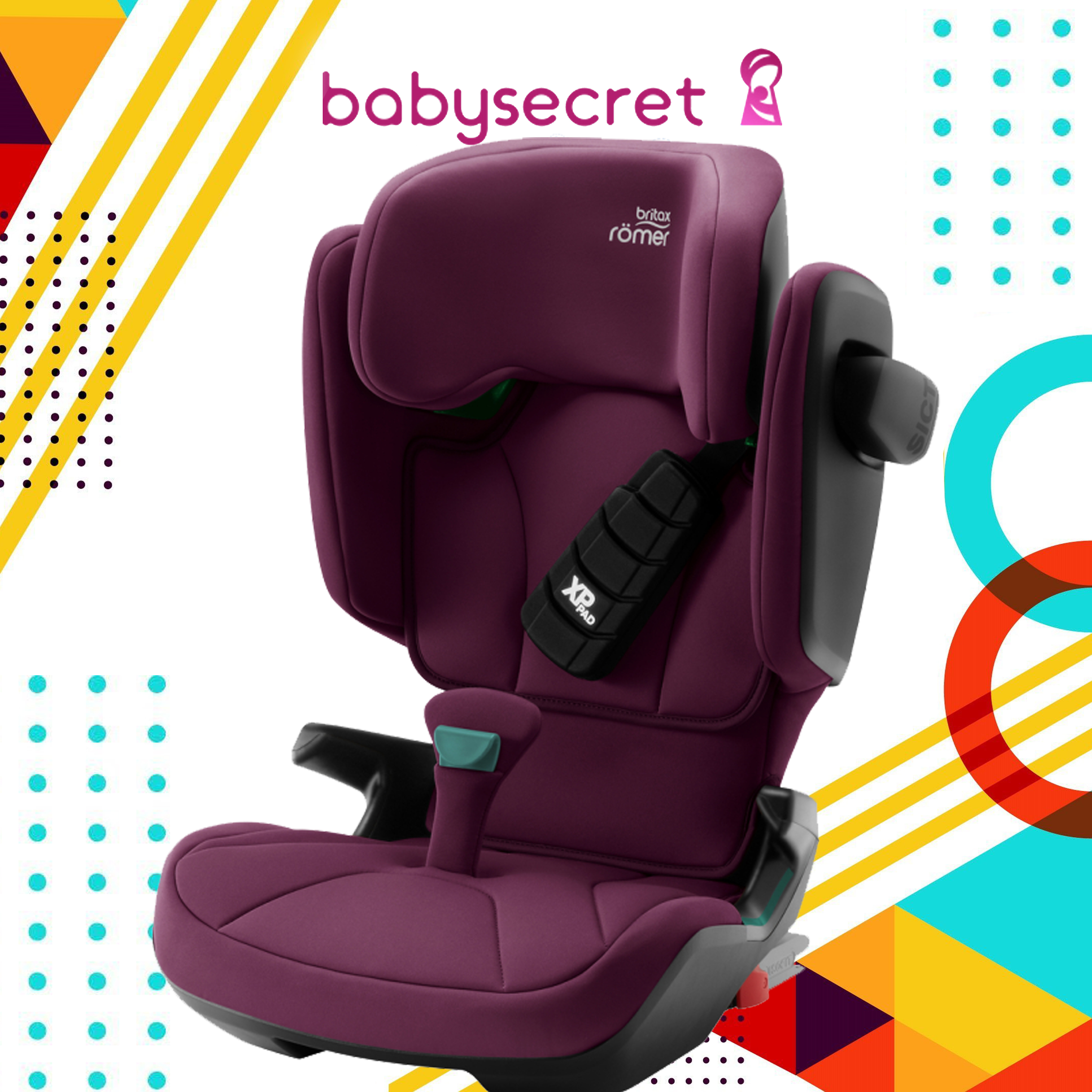 Автокресло группа 2/3 (15-36 кг) Britax Roemer Kidfix i-Size