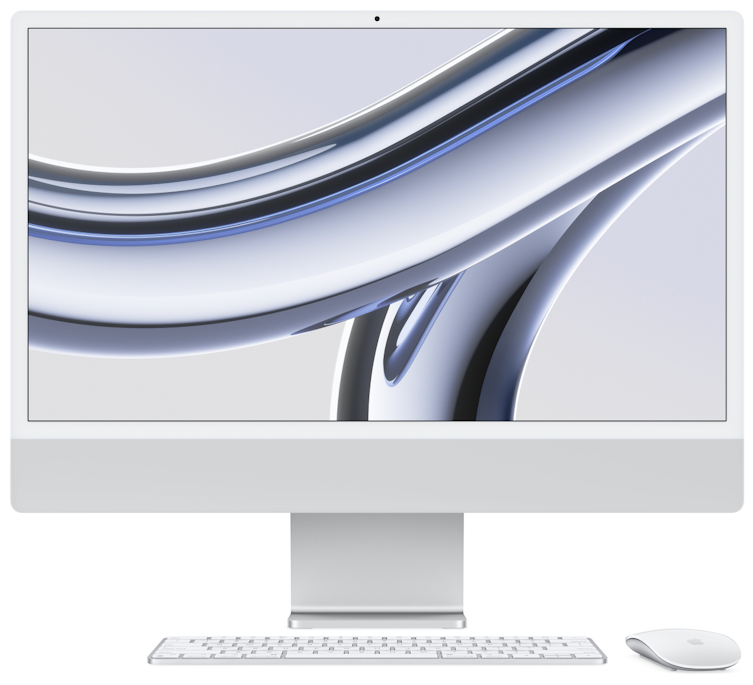 Apple iMac 24' (M3 8C CPU 10C GPU 2023) 24 ГБ 2 ТБ SSD Z19E00036 Silver