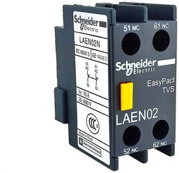 Блок контактный дополнительный LAEN02 Schneider Electric 10A 690V 1NC+1NC