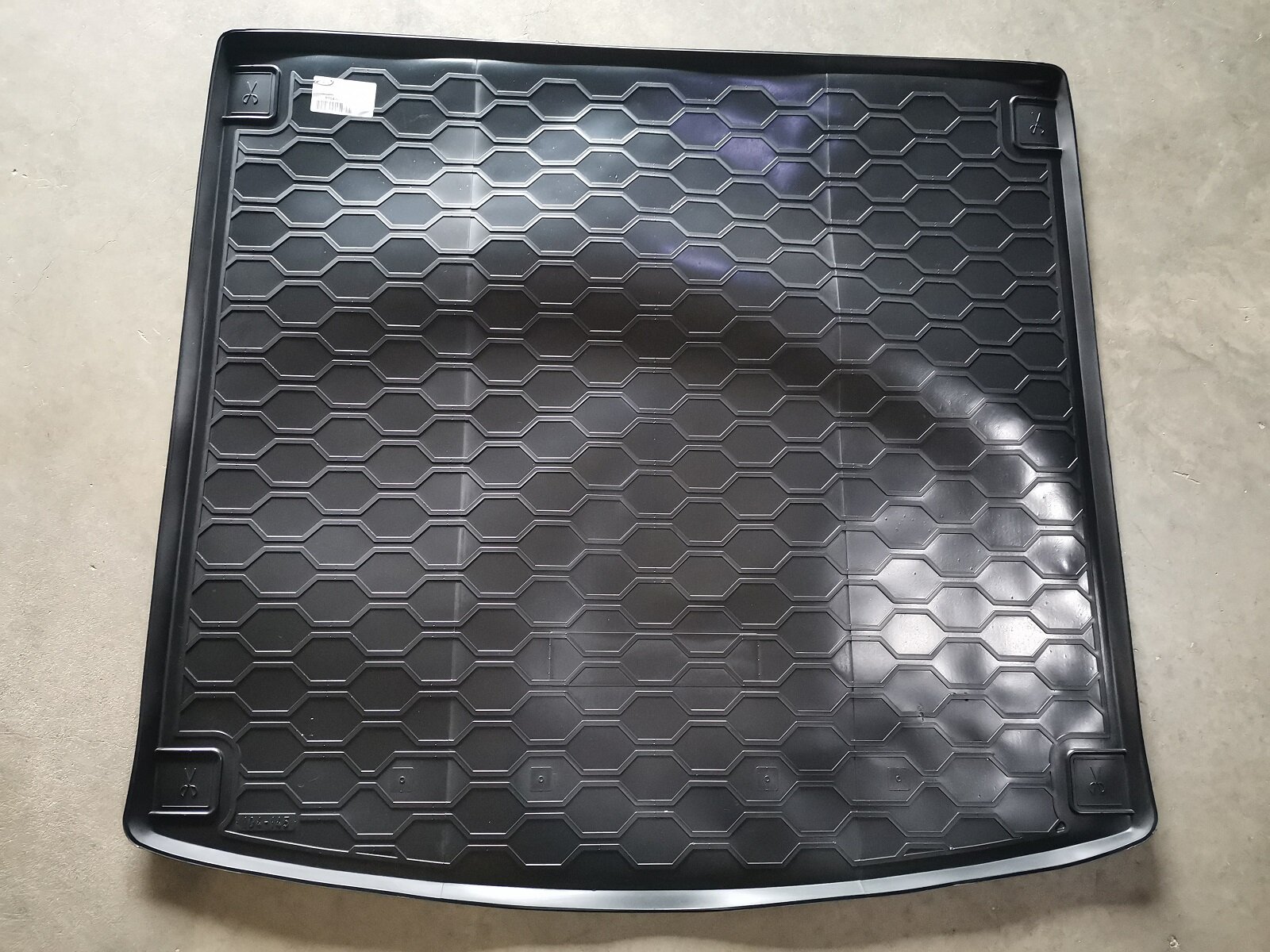 Коврик в багажник полиэтилен Volkswagen Touareg III CR7 2018-