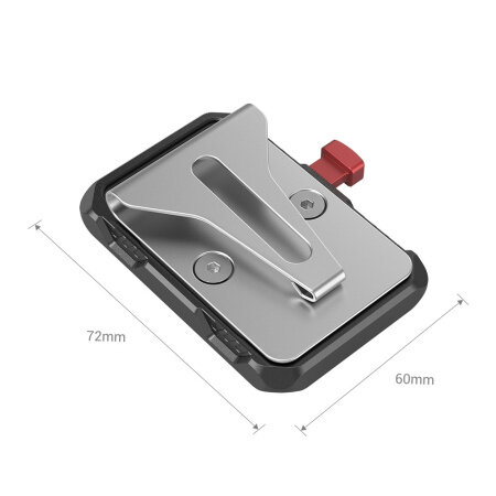 Адаптер SmallRig 2990 крепления аккумулятора на поясной ремень Mini V Mount Battery Plate with Belt